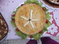 Torta de carne do sol